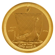Moneda Isla de Man Noble de Oro 1 oz 2024
