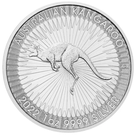 Moneda Canguro Australiano de Plata de 1 oz 2022