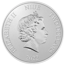 Moneda Darth Vader de Plata de 1 oz 2022