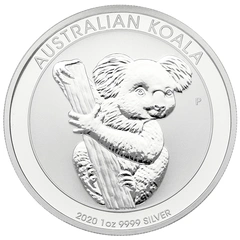 Moneda Koala Australiano de Plata de 1 oz 2020