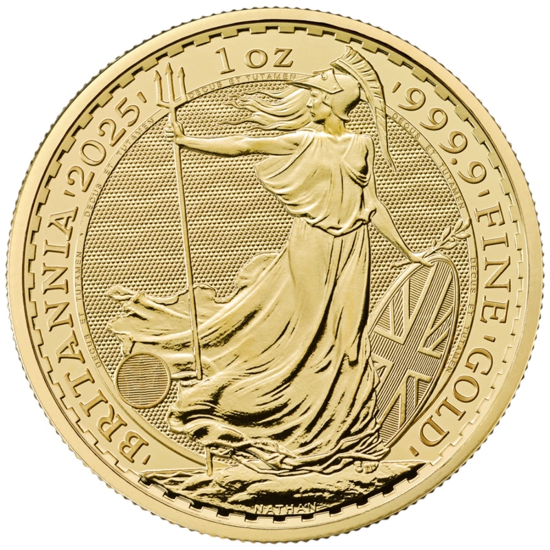 Moneda Britannia de Oro de 1 oz 2025