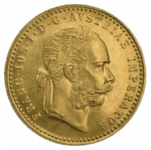Moneda Austriaco 1 Ducado de Oro 1915