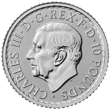 Moneda Britannia de Oro de Décimo de Onza 2023