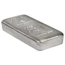 Lingote de Plata de 500 g Metalor