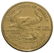Moneda American Eagle de Oro de 1/4 oz (de Nuestra Elección)