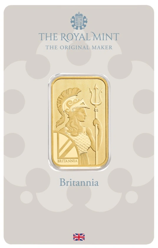 Lingote de Oro de 20 g Britannia
