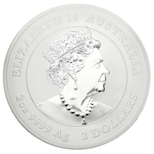 Moneda Perth Mint Calendario Lunar de Plata de 2 oz 2021 Año del Buey