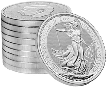 Moneda Britannia de Plata de 1 oz 2026