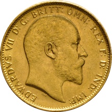 Soberano de Oro 1908 - Eduardo VII (M)