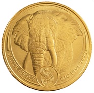 Elefante 1oz Oro 2023 - Serie "Big Five"