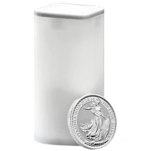 Moneda Britannia de Plata de Cuarto de Onza 2025