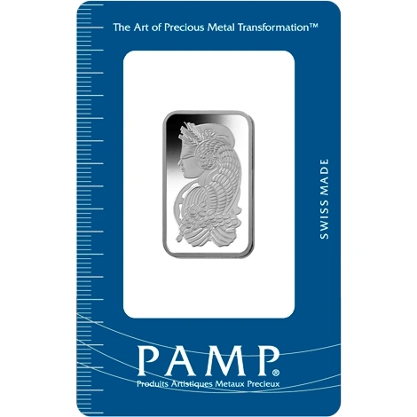Lingote de Platino de 20 g PAMP