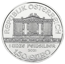 Moneda Filarmónica Viena de Plata de 1 oz 2021