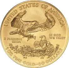 Moneda American Eagle de Oro de 1 oz 2018