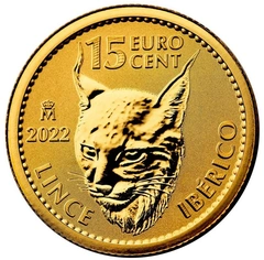 Moneda Lince Ibérico de Oro de 1/10 oz