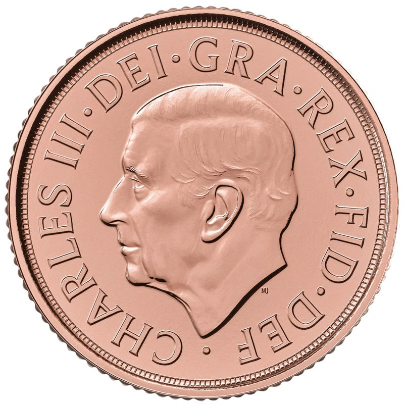 Moneda Soberano de Oro Rey Carlos III