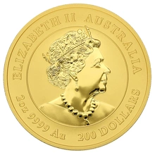 Moneda Perth Mint Calendario Lunar de Oro de 1 oz 2021 Año del Buey