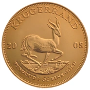 Moneda Krugerrand de 1 oz de Oro 2008
