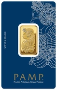 Lingote de Oro de 1/2 oz PAMP