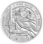 Moneda Mitos y Leyendas Rey Arturo de Plata de 1 oz 2023