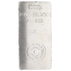 Lingote de Plata de 1 kg Sempsa