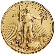 Moneda American Eagle de Oro de 1/10 oz 2023