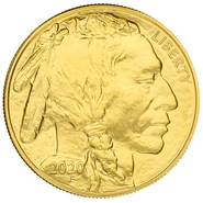 Moneda Búfalo Americano de Oro de 1 oz 2020
