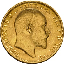 Soberano de Oro 1905 - Eduardo VII (S)