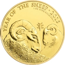 Royal Mint 1 oz de Oro - 2015 Año de la Oveja