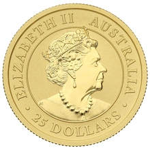 Moneda Canguro Australiano de Oro de 1/4 oz 2020