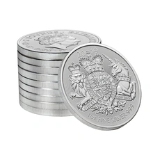 Moneda Escudo de Armas Real de Plata de 1 oz 2019