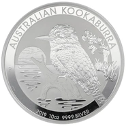 Moneda Cucaburra de Plata de 10 oz 2019