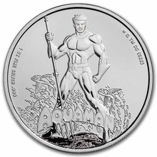 Moneda Aquaman de Plata de 1 oz 2023
