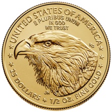 Águila Estadounidense de 1/2oz de Oro 2023