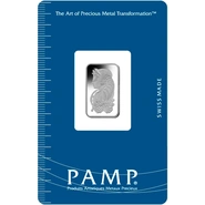 Lingote de Platino de 2,5 g PAMP