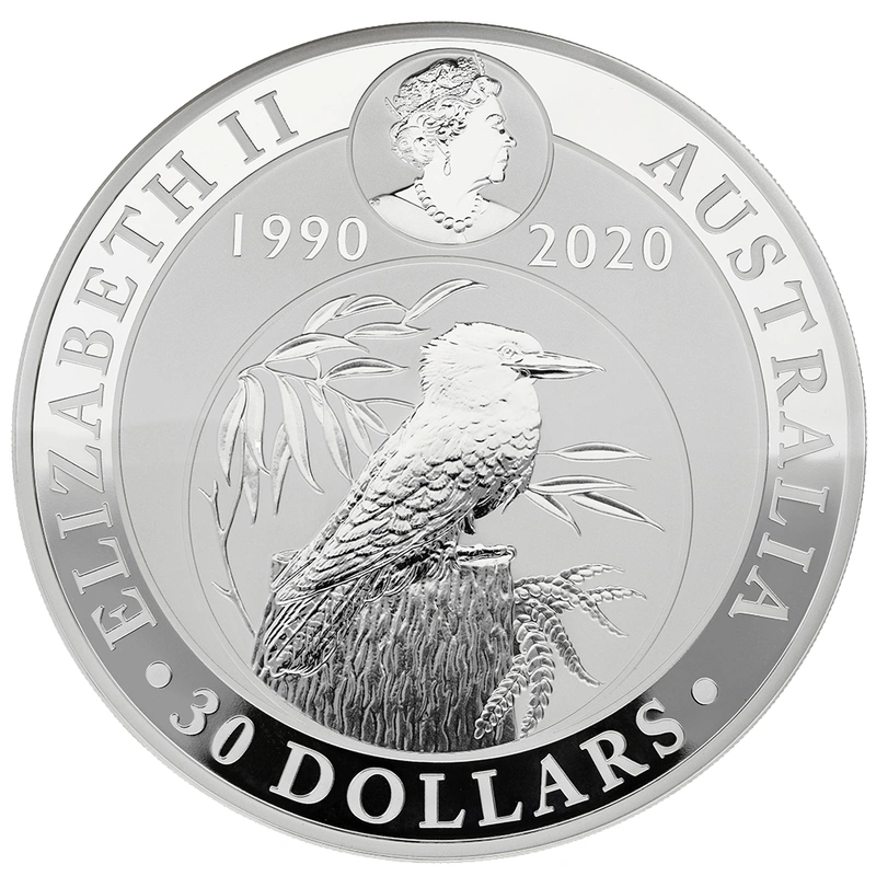 Moneda Cucaburra de Plata de 1 kg 2020