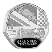 Colección 2026 de monedas conmemorativas de plata Proof Piedfort del Reino Unido
