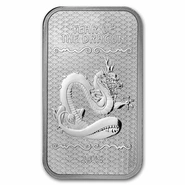 Lingote de Plata 1 oz Año del Dragón 2024