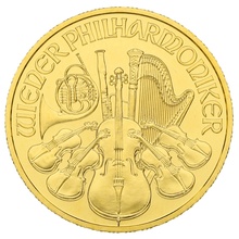 Filarmónica Austriaca de 1/4oz de Oro 2020
