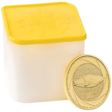 Moneda de Oro de 1 onza (6 décadas de 007, Bond desde los años 70) del 2024
