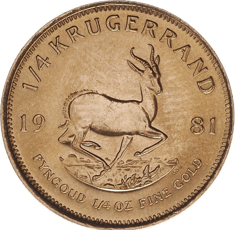 1981 Quarter Ounce Gold Krugerrand