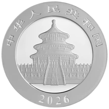 Moneda Panda Chino de Plata 30 g 2026