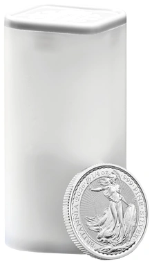 Moneda Britannia de Plata de Cuarto de Onza 2026