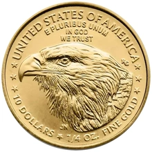 Moneda American Eagle de Oro de 1/4 oz (de Nuestra Elección)