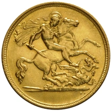 Moneda Medio Soberano de Oro (de Nuestra Elección)