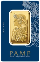 Lingote de Oro de 100 g PAMP