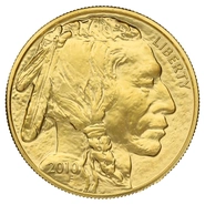 Moneda Búfalo Americano de Oro de 1 oz 2010