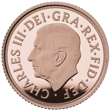 Moneda Medio Soberano de Oro Proof 2024 en Caja Original