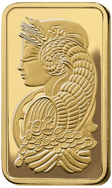 Lingote de Oro de 1/2 oz PAMP