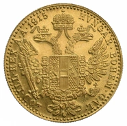 Moneda Austriaco 1 Ducado de Oro 1915
